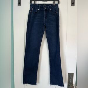 Lucky Brand Blue Straight Leg Jeans Timeless Design